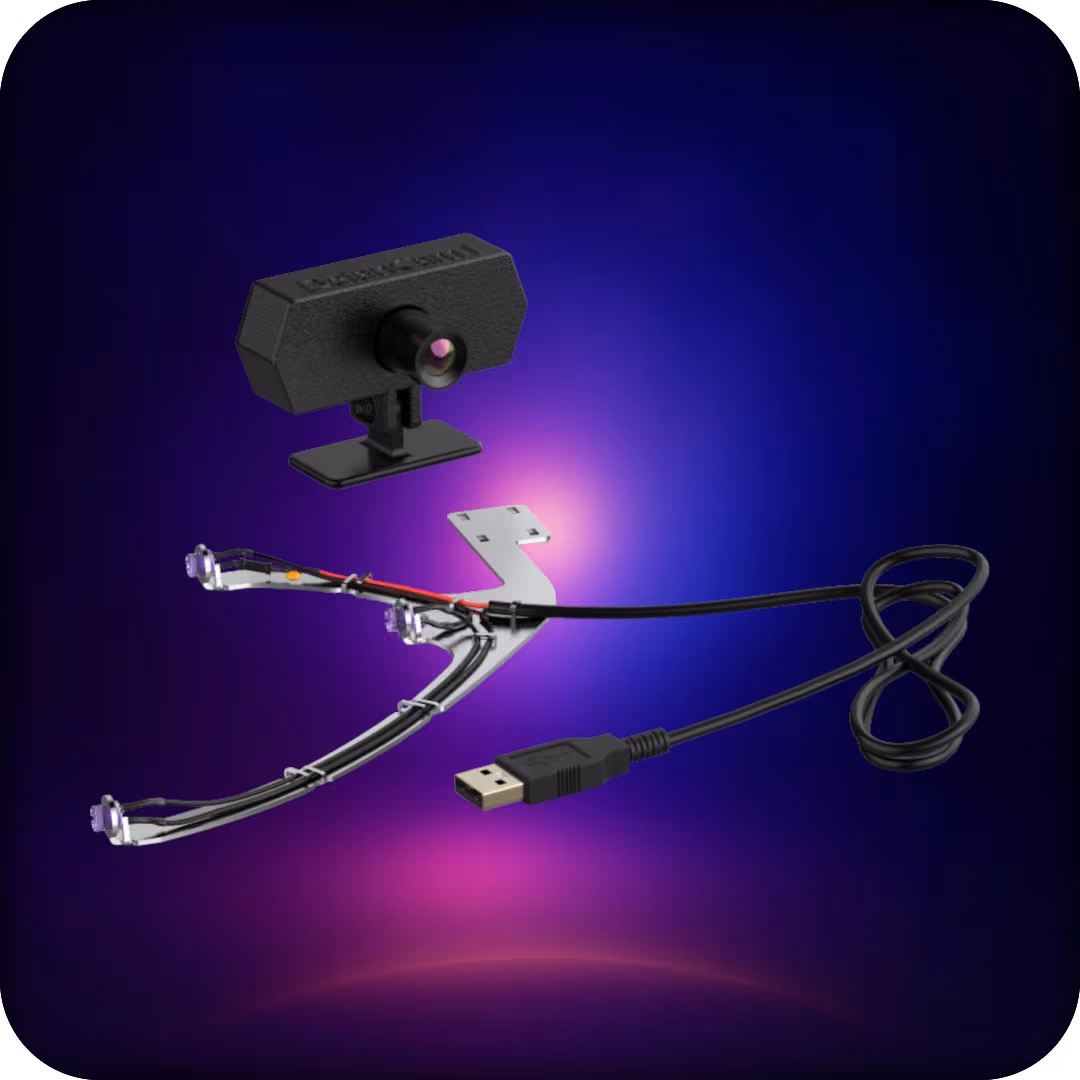 Delanclip Gamer Pro IR Tracker, Head Tracker, TrackIR Alternative