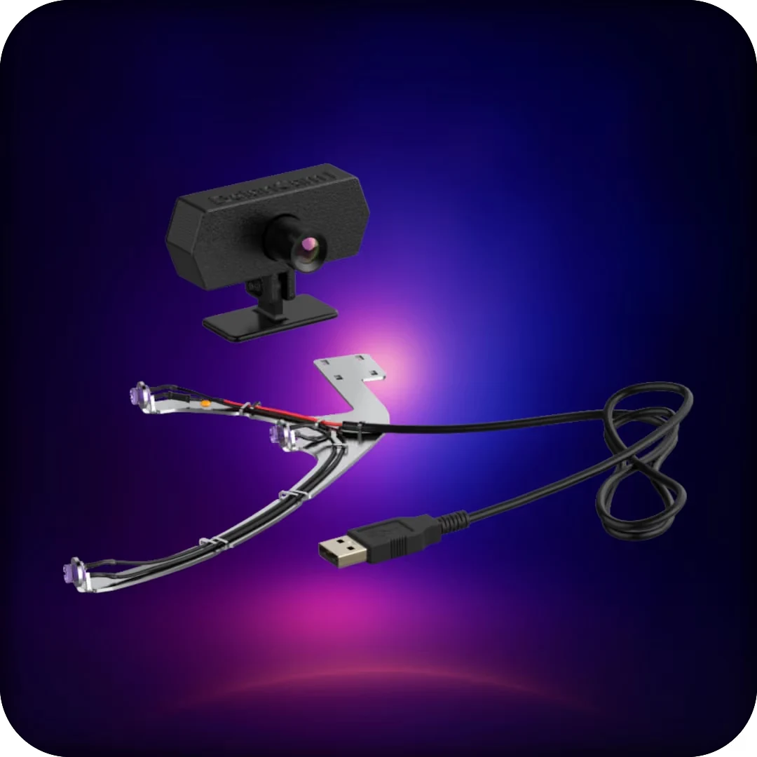 Delanclip Gamer Pro IR Tracker, Head Tracker, TrackIR Alternative