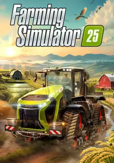 Farming Simulator 25 game cover - head tracking supported