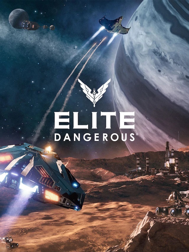 a video game cover with space ships flying in the sky