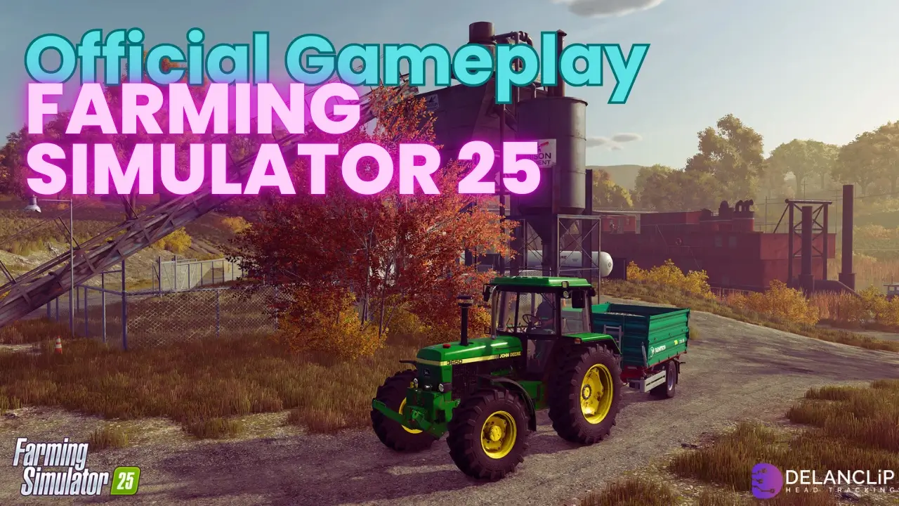 a green tractor with yellow wheels on a dirt road