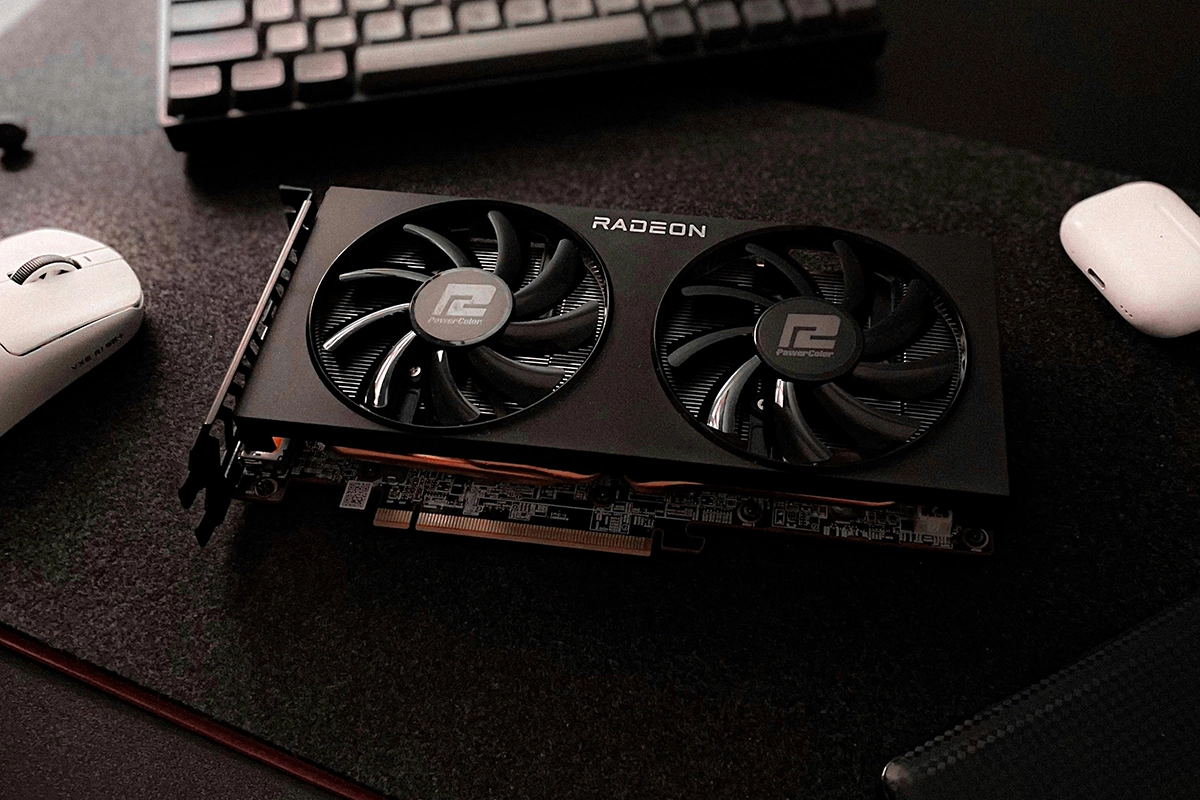 a black rectangular object with fans